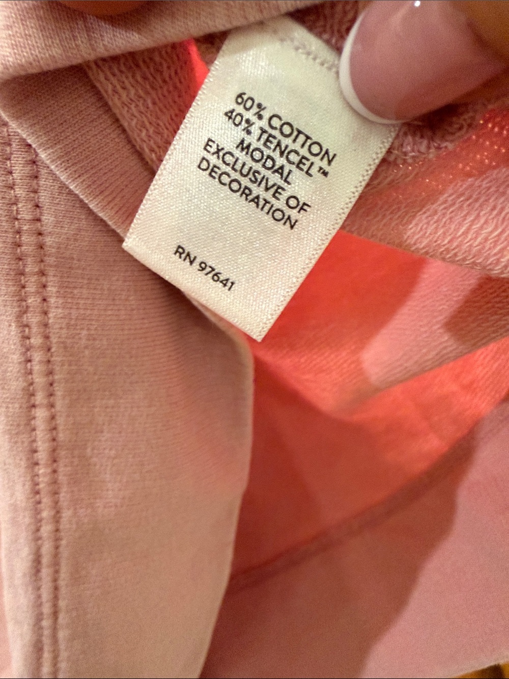 J. Jill Pink Embroidered Hooded Pullover - Picture 4 of 5